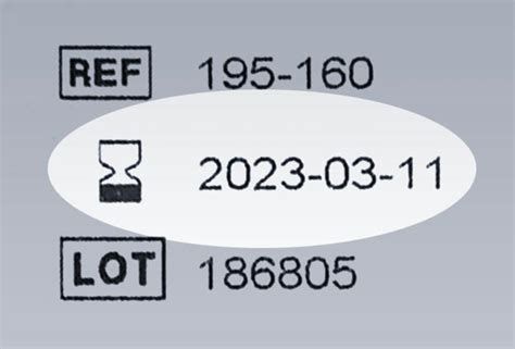 expiry date abbreviation.